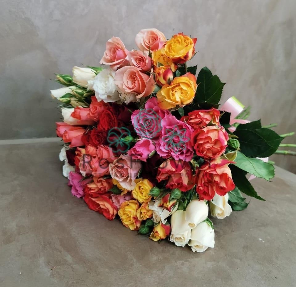 Букет цветов из: Розы в Просянке