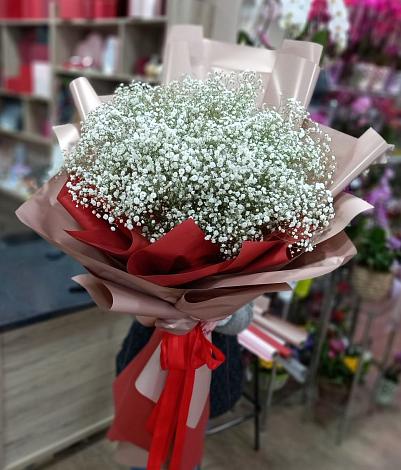 Букет цветов из: Гипсофила в Просянке