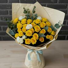 Букет цветов из:  Розы в Просянке