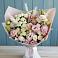 Букет цветов из: Альстромерии и Розы в Просянке