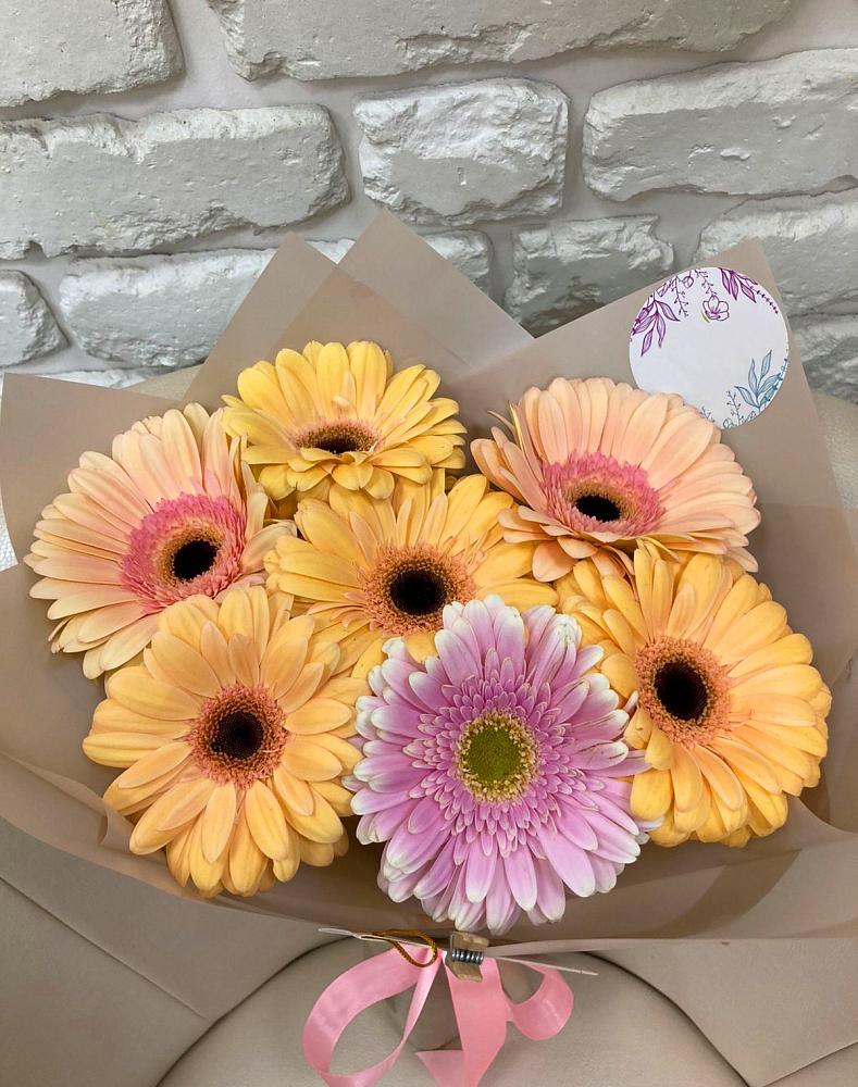 Букет цветов из: Герберы в Просянке