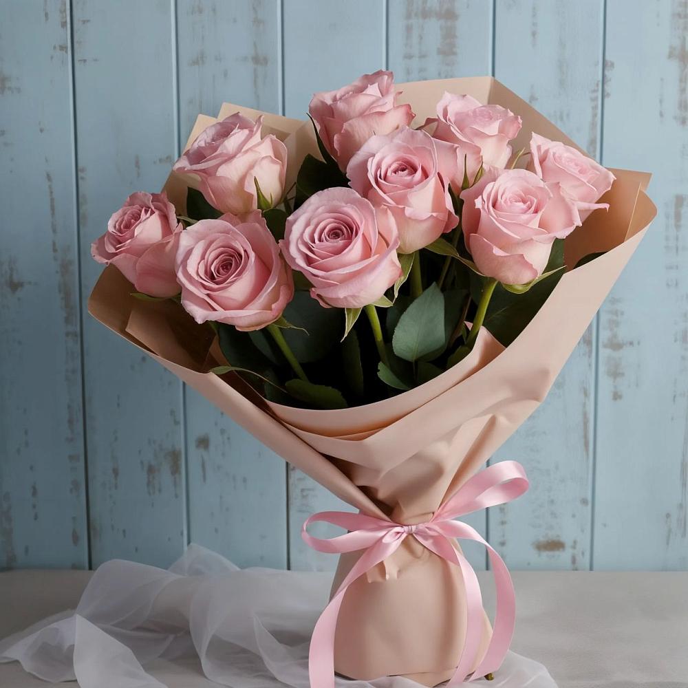 Букет цветов из: Розы в Просянке