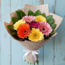 Букет цветов из:  Герберы в Просянке