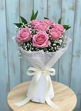 Букет цветов из:  Розы в Просянке