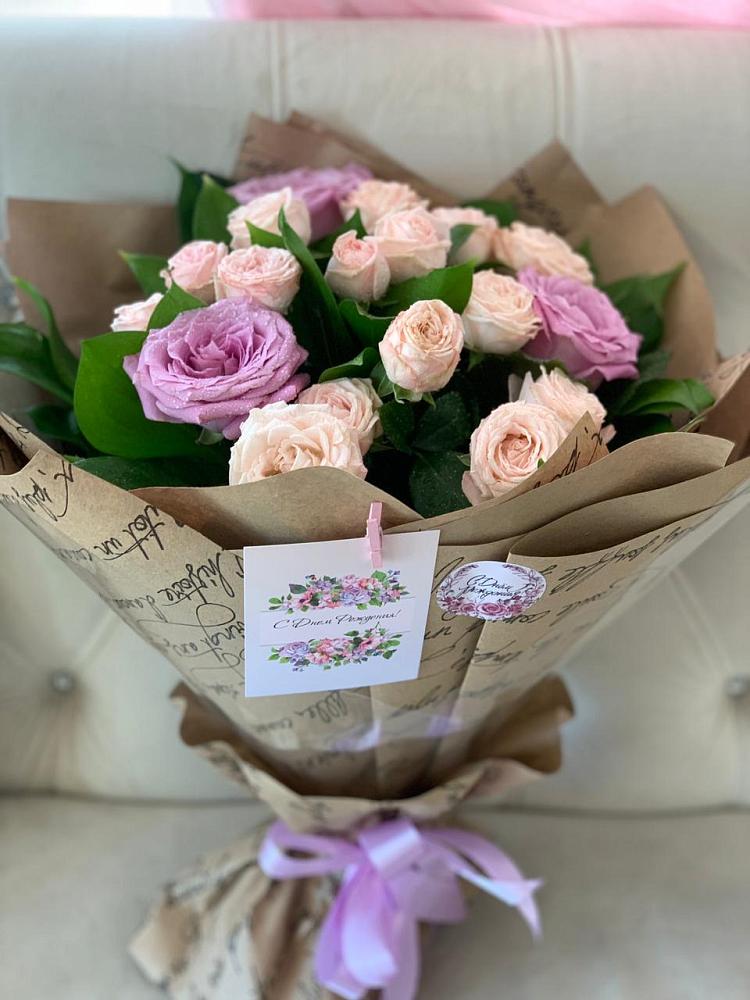 Букет цветов из: Розы в Просянке