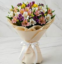 Букет цветов из:  Альстромерии в Просянке