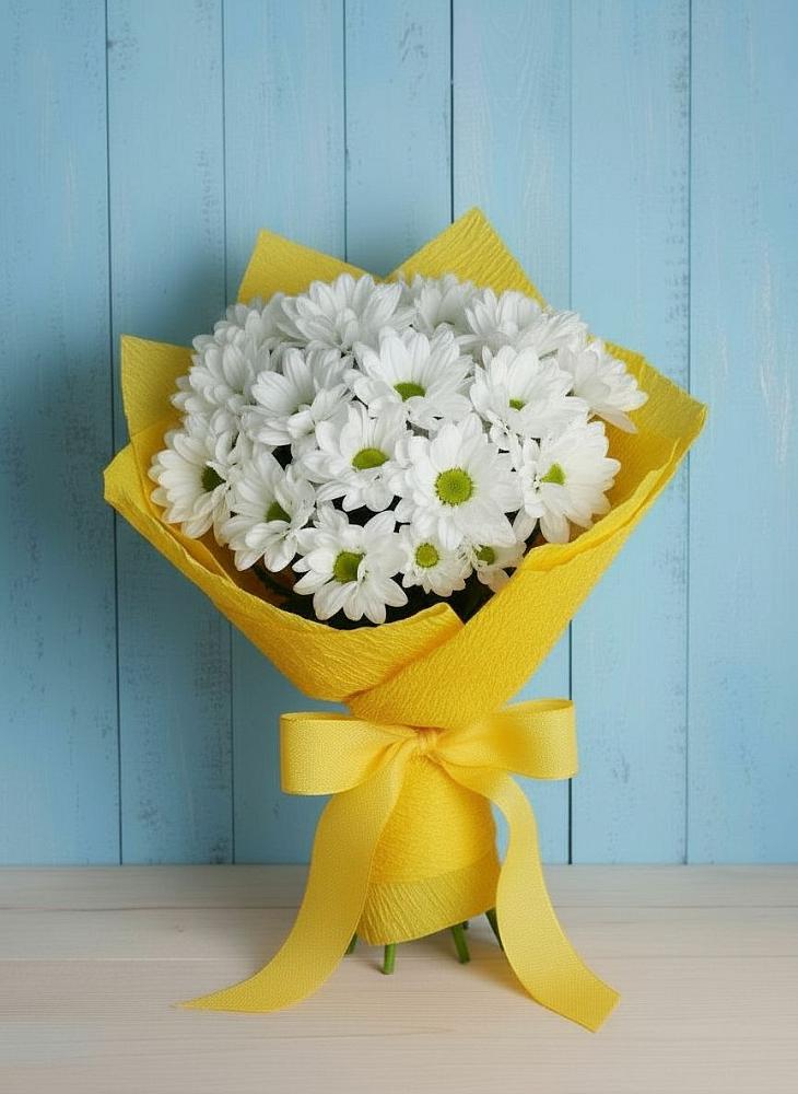 Букет цветов из: Хризантемы в Просянке