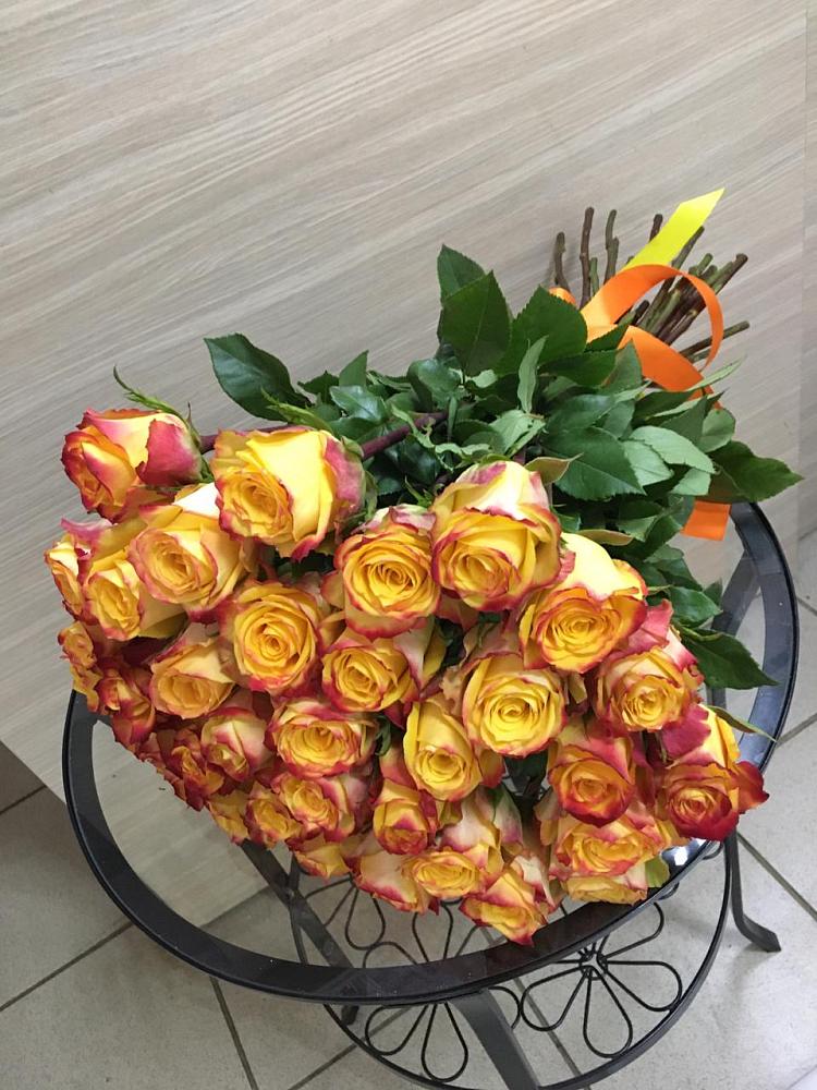 Букет Желтые розы в Просянке