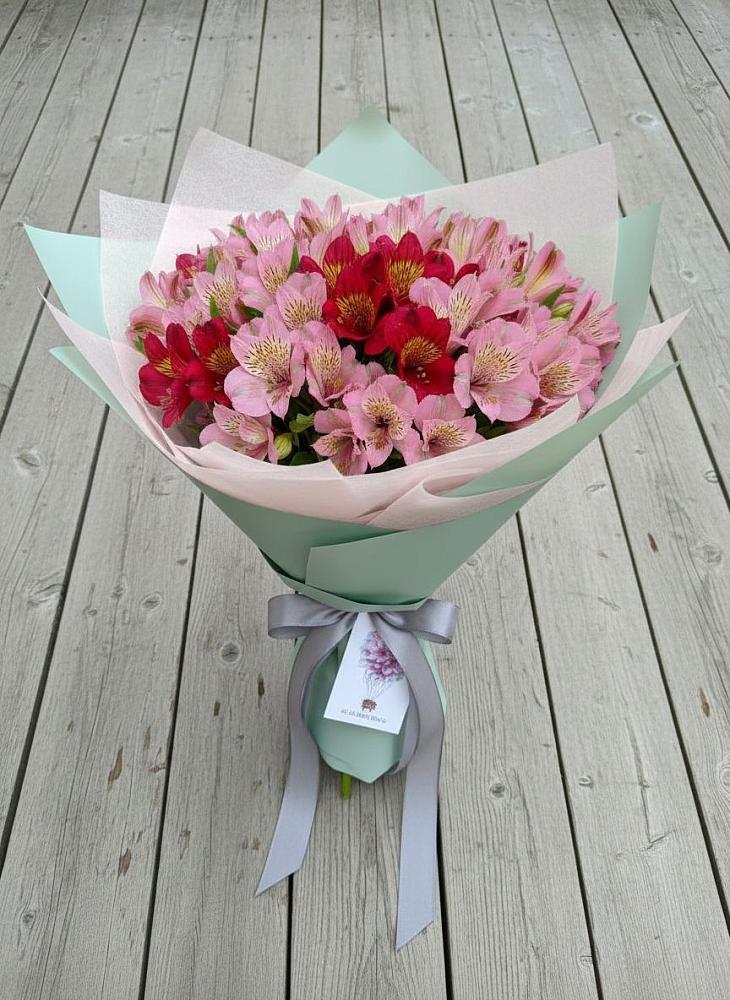 Букет цветов из: Альстромерии в Просянке
