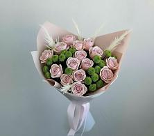 Букет цветов из:  Розы и Хризантемы в Просянке