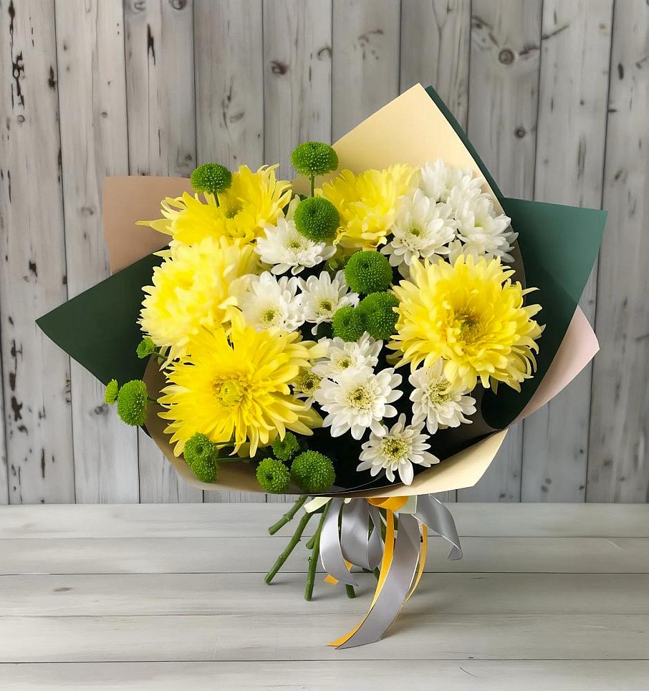 Букет цветов из: Хризантемы в Просянке