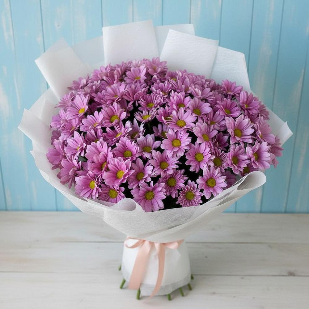Букет цветов из: Хризантемы в Просянке