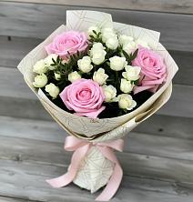 Букет цветов из:  Розы в Просянке