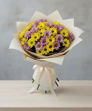 Букет цветов из:  Хризантемы в Просянке