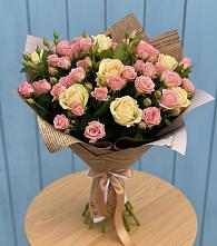 Букет цветов из:  Розы в Просянке