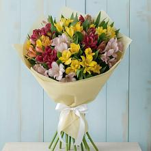 Букет цветов из:  Альстромерии в Просянке