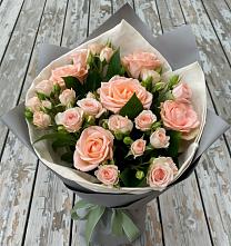 Букет цветов из:  Розы в Просянке