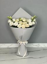 Букет цветов из:  Розы и Лизиантусы #REPLACE_PRED# Просянке